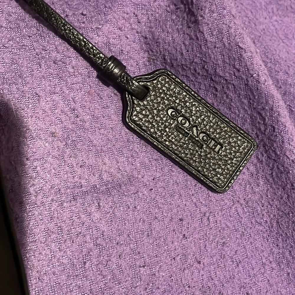 Coach Scout Black Pebble Leather Hobo Bag - Picture 2 of 16